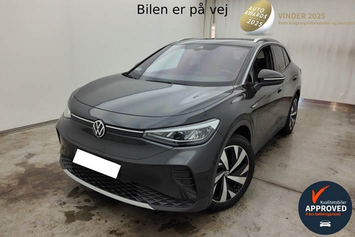 Grå VW ID.4 fra 2021 set udefra