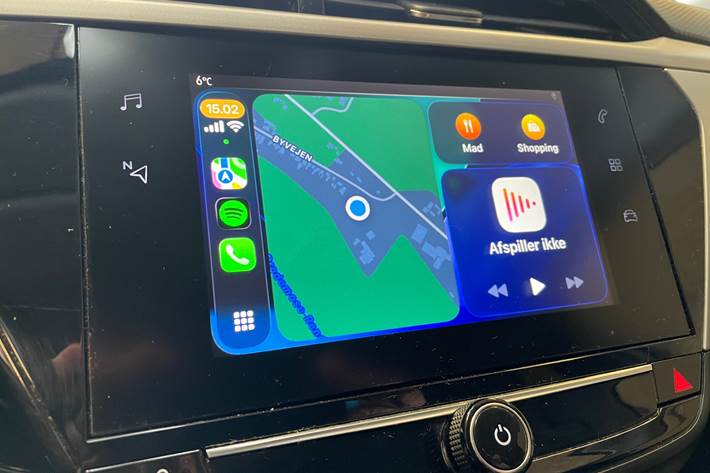 Sort Opel Corsa fra 2020