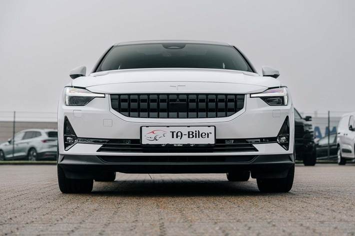 Hvid Polestar 2 fra 2021