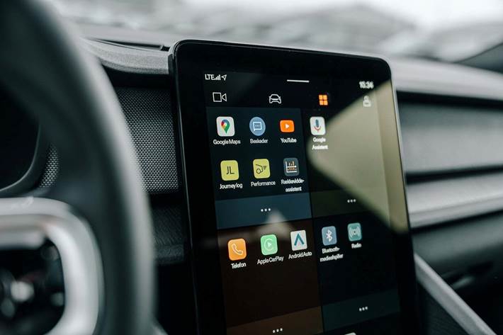 Hvid Polestar 2 fra 2021