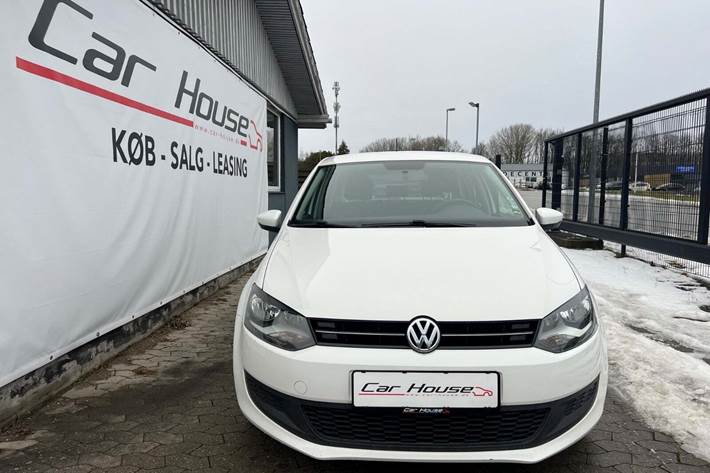 Hvid VW Polo fra 2011