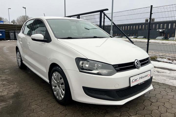 Hvid VW Polo fra 2011