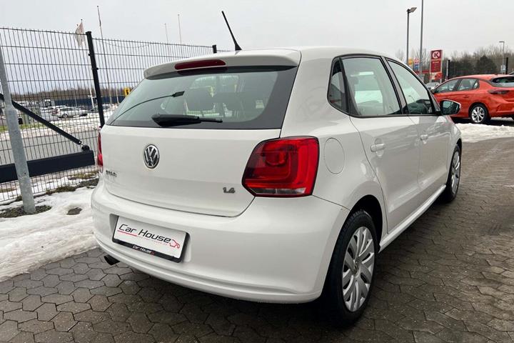 Hvid VW Polo fra 2011