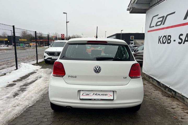 Hvid VW Polo fra 2011