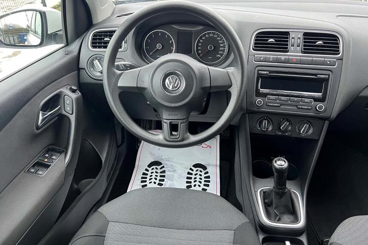 Hvid VW Polo fra 2011