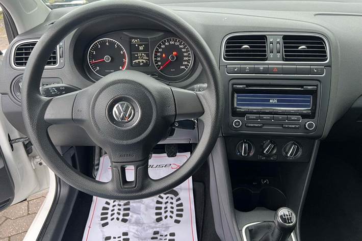 Hvid VW Polo fra 2011
