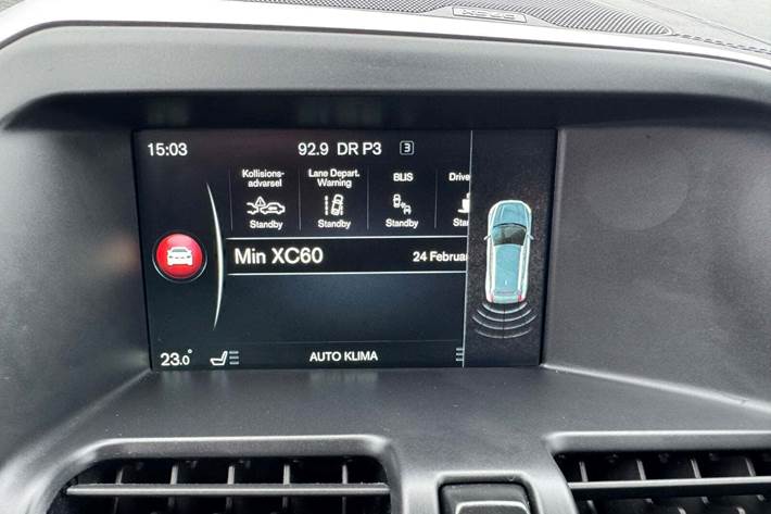 Sort Volvo XC60 fra 2014