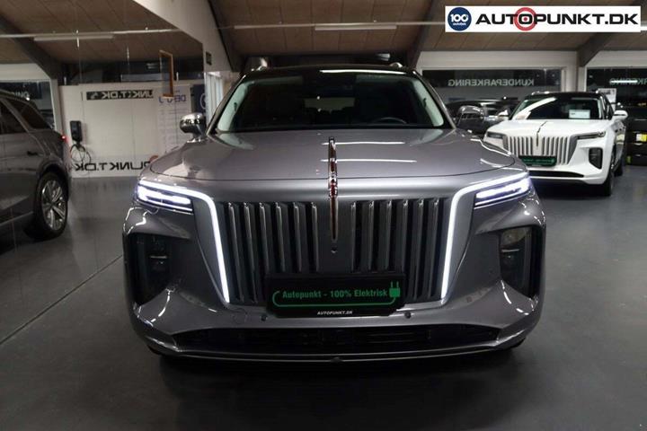 Grå Hongqi E-HS9 fra 2024