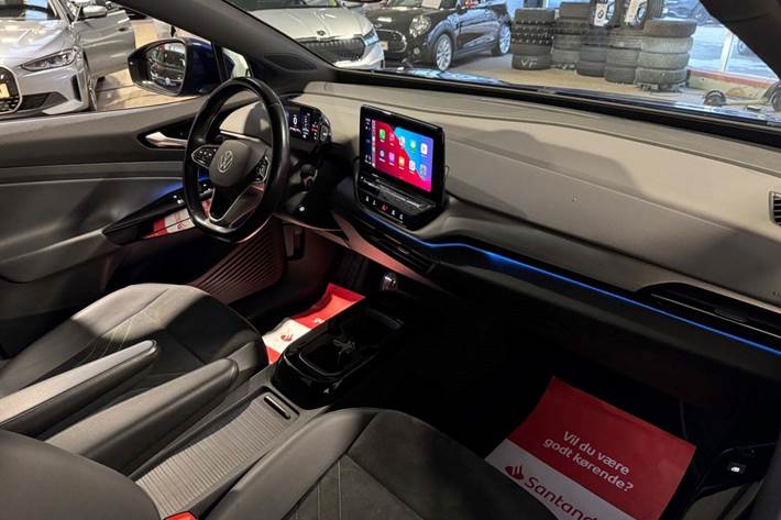 Blå VW ID.4 fra 2022