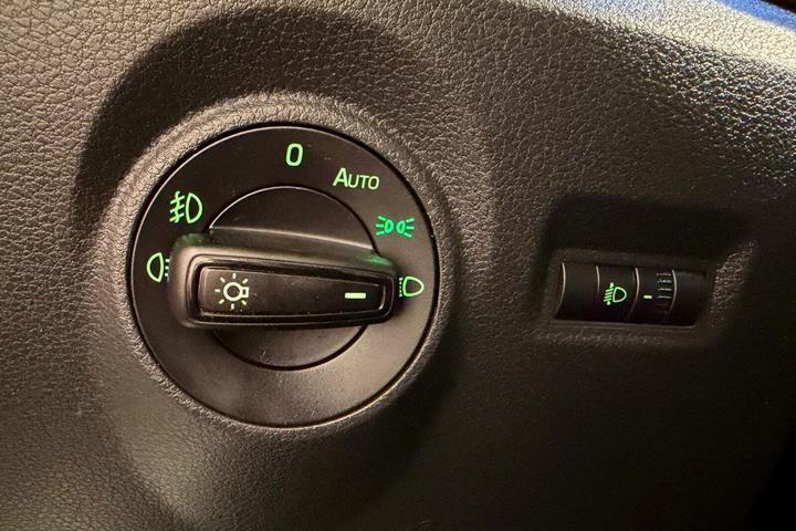 Hvid Skoda Fabia fra 2015