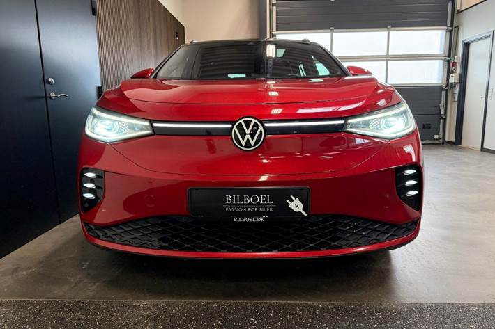Rød VW ID.4 fra 2021