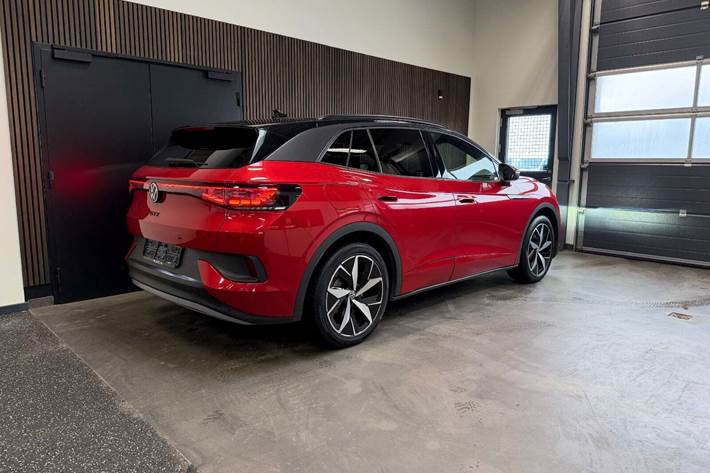 Rød VW ID.4 fra 2021