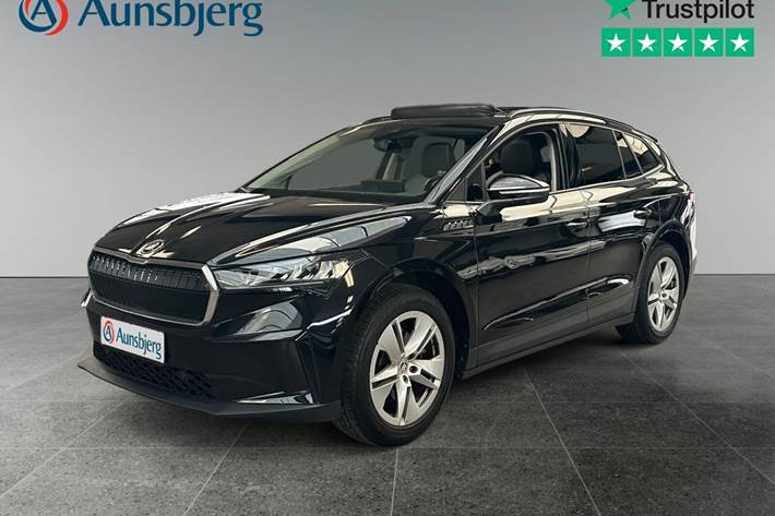 Sort Skoda Enyaq fra 2023