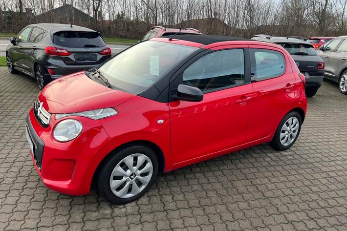 Rød Citroën C1 fra 2017