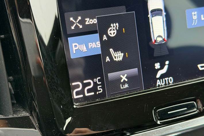 Sort Volvo V90 fra 2019