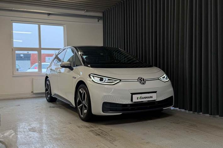 Hvid VW ID.3 fra 2021
