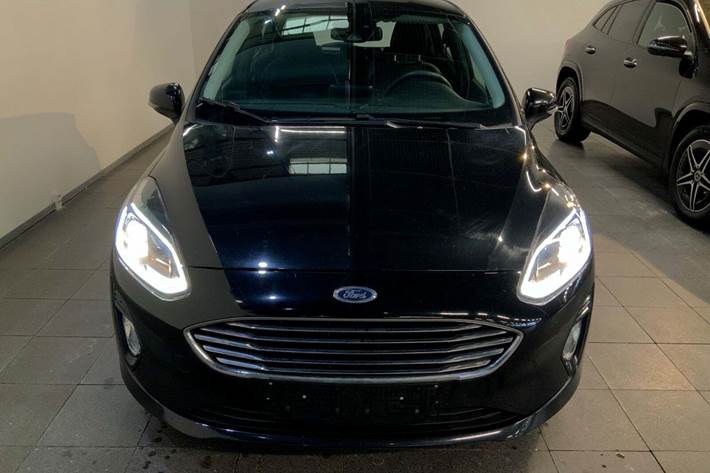 Sort Ford Fiesta fra 2018