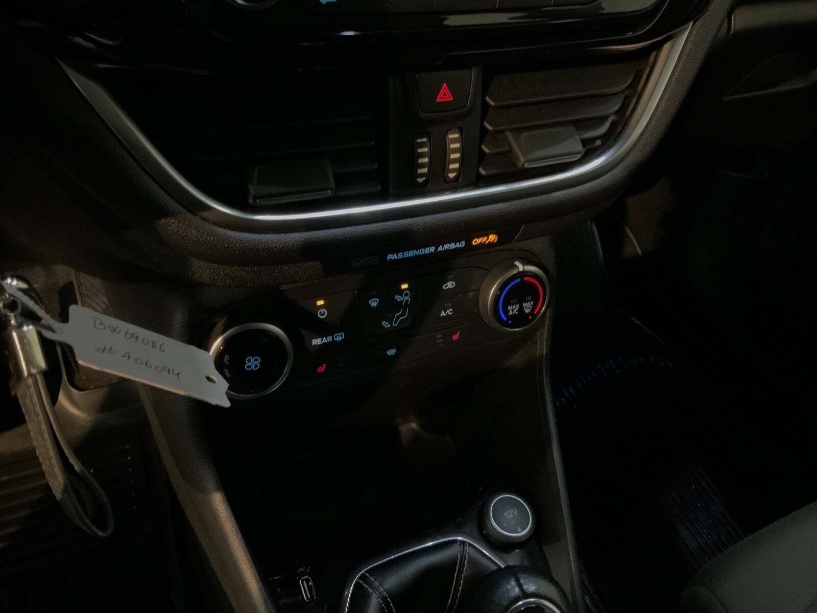 Sort Ford Fiesta fra 2018