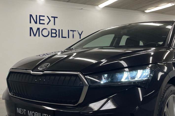 Sort Skoda Enyaq fra 2021