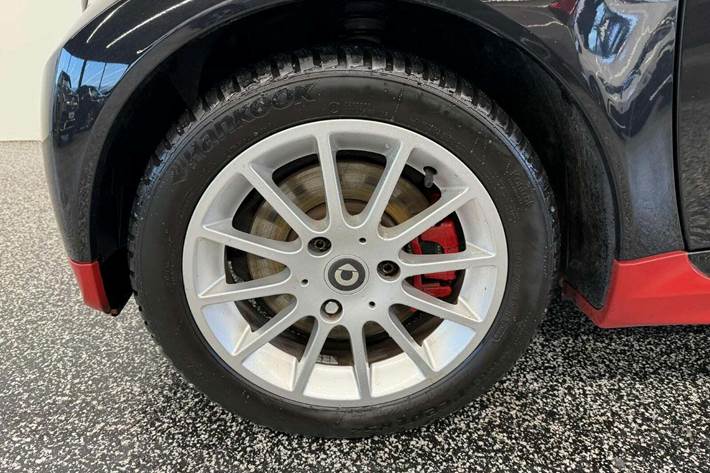 Sort Smart ForTwo Coupé fra 2013 set udefra