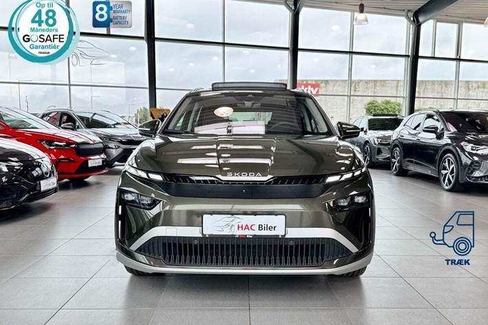 Grøn Skoda Enyaq fra 2026
