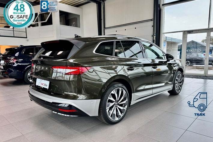 Grøn Skoda Enyaq fra 2026