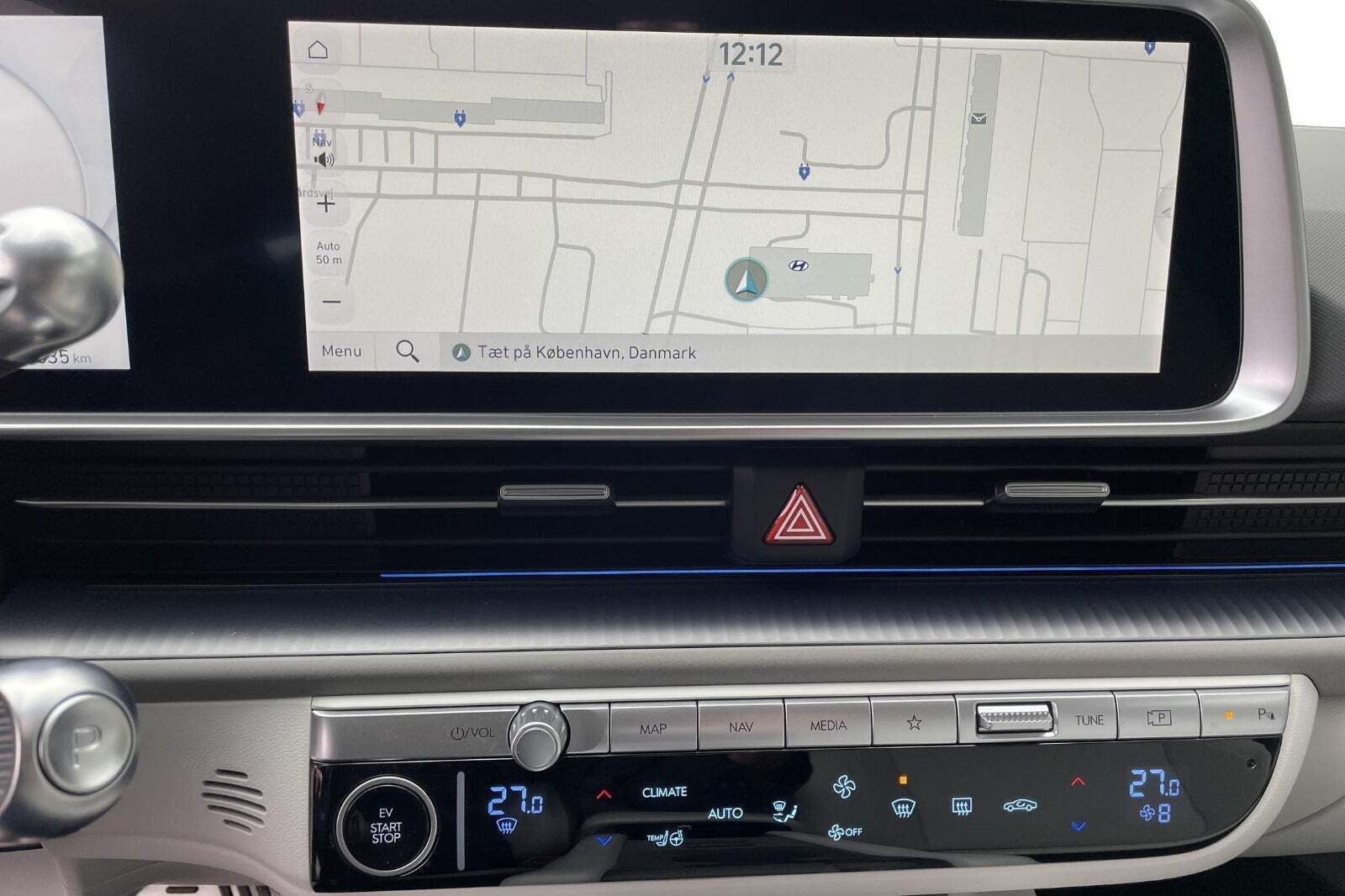 Gul Hyundai Ioniq 6 fra 2023