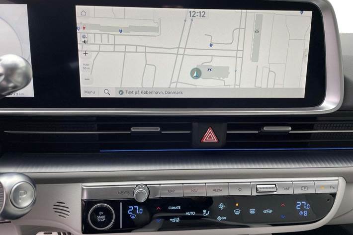 Gul Hyundai Ioniq 6 fra 2023