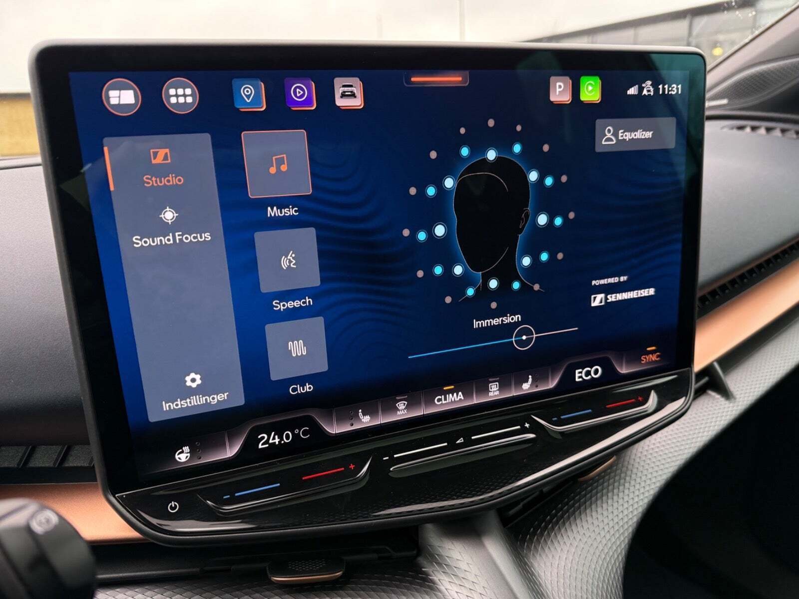 Hvid Cupra Tavascan fra 2024
