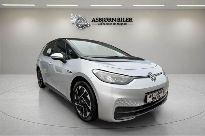 Sølv VW ID.3 fra 2022