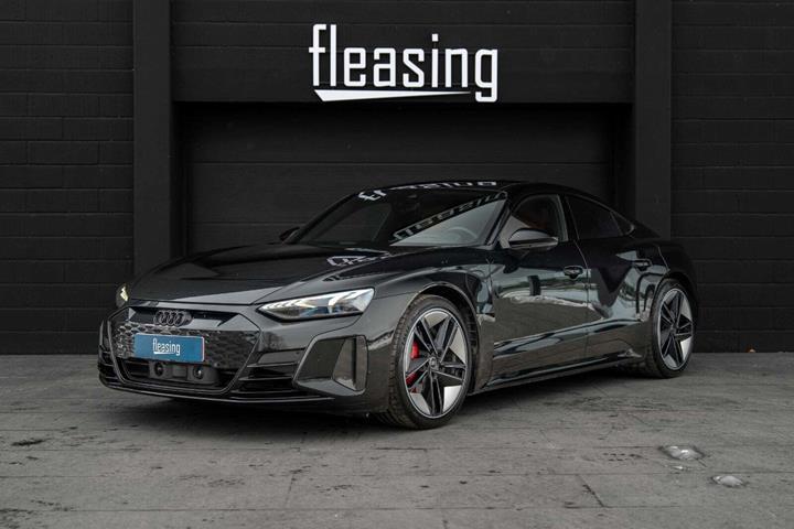 Sort Audi RS e-tron GT fra 2022 set udefra