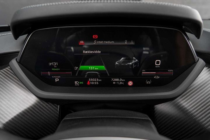 Sort Audi RS e-tron GT fra 2022