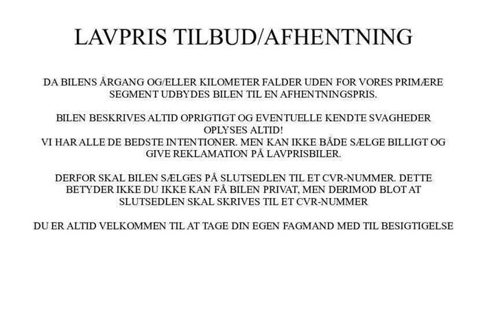 Hvid VW Golf VI fra 2011