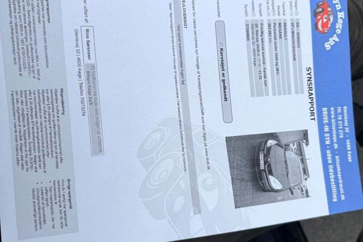 undefined Renault Grand Scenic II fra 2008 set udefra