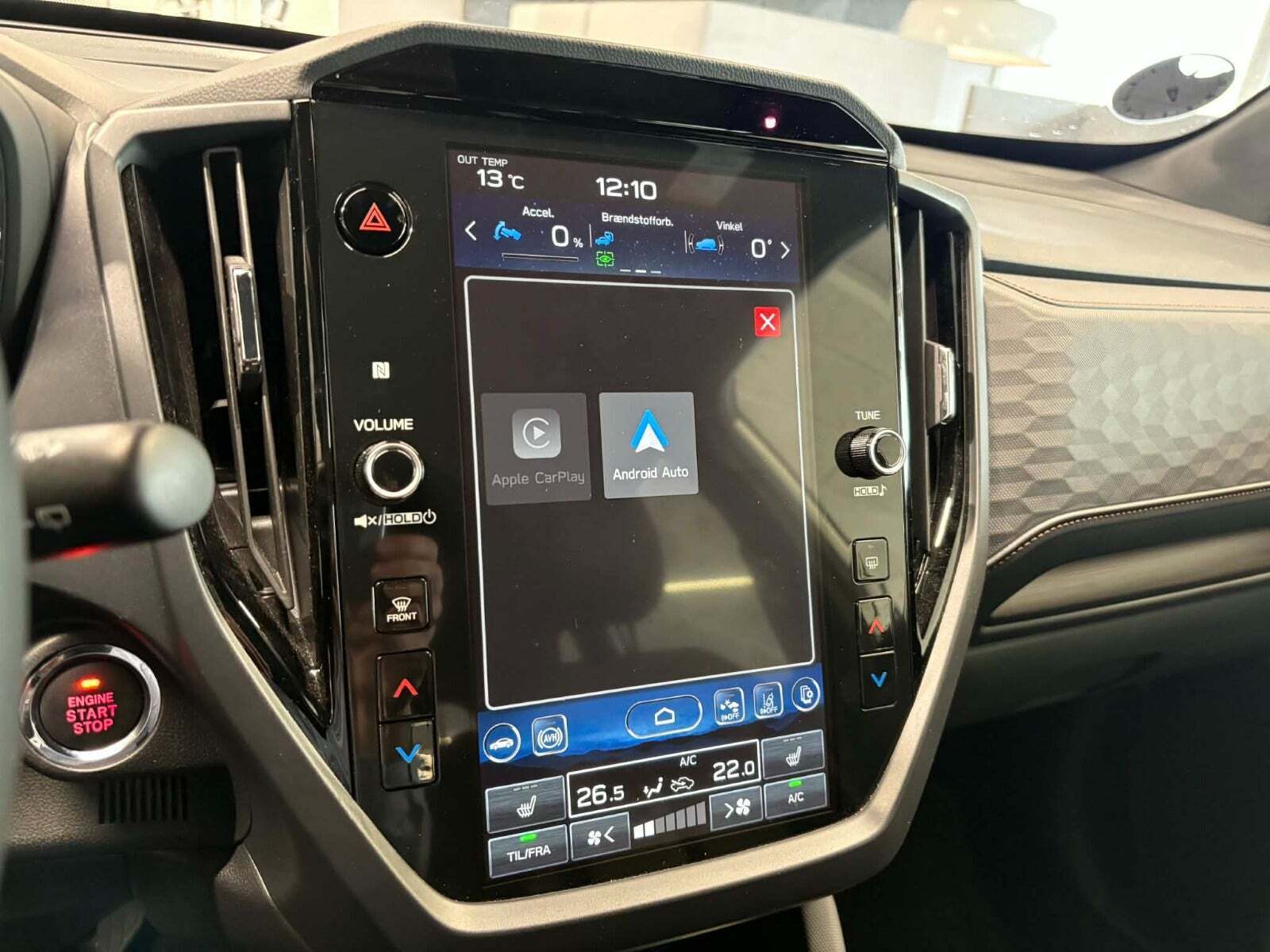 Sølv Subaru Forester fra 2025