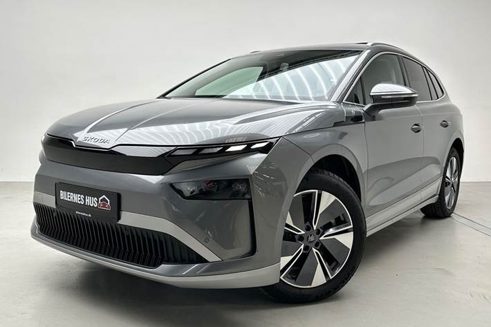Grå Skoda Enyaq fra 2025