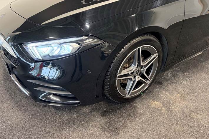 Sort Mercedes A200 fra 2018