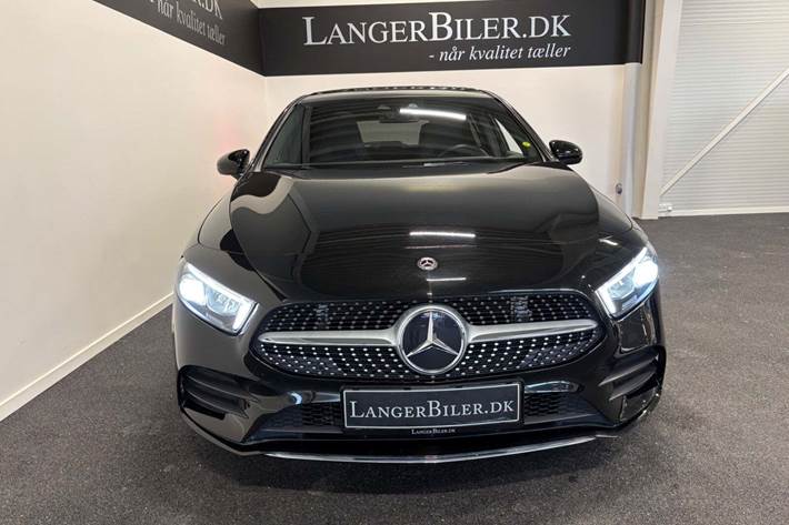 Sort Mercedes A200 fra 2018
