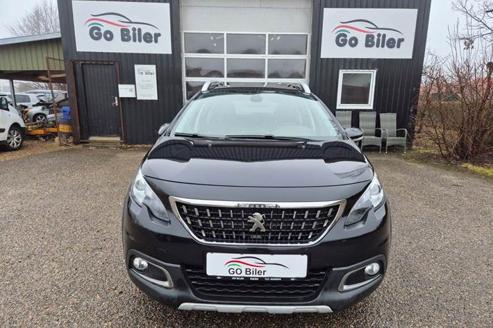 Grøn Peugeot 2008 fra 2017