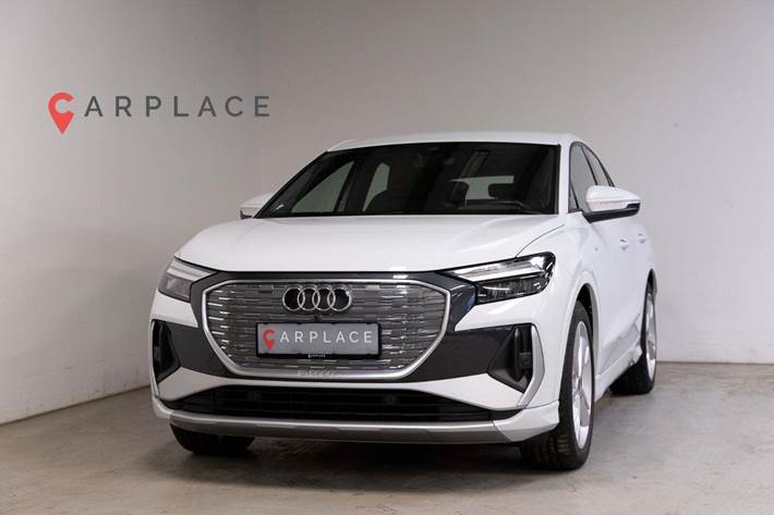 Hvid Audi Q4 e-tron fra 2022