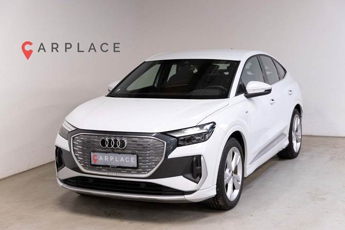 Hvid Audi Q4 e-tron fra 2022