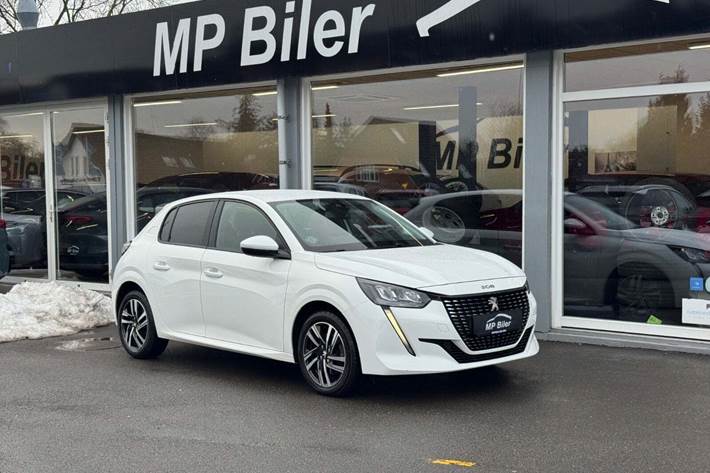 Hvid Peugeot 208 fra 2021