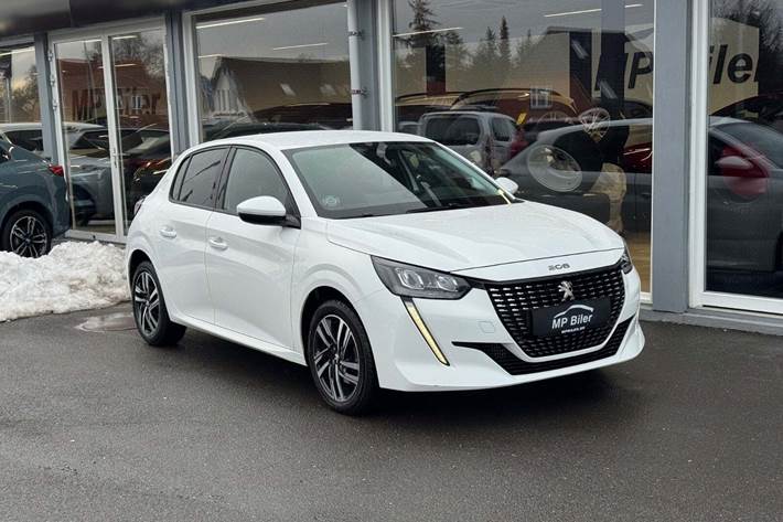 Hvid Peugeot 208 fra 2021