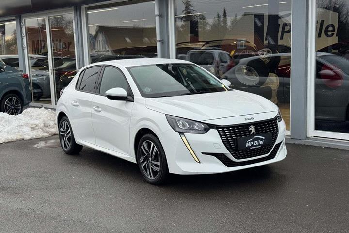 Hvid Peugeot 208 fra 2021