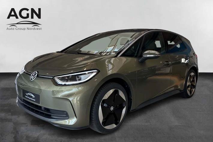 Grøn VW ID.3 fra 2026 set udefra