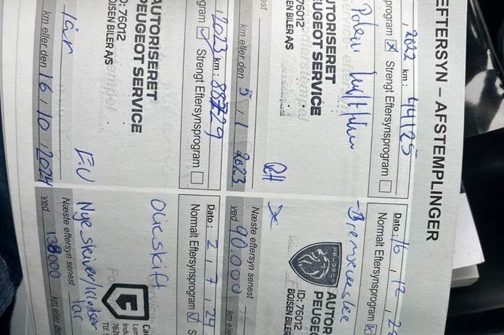 Hvid Peugeot 5008 fra 2019