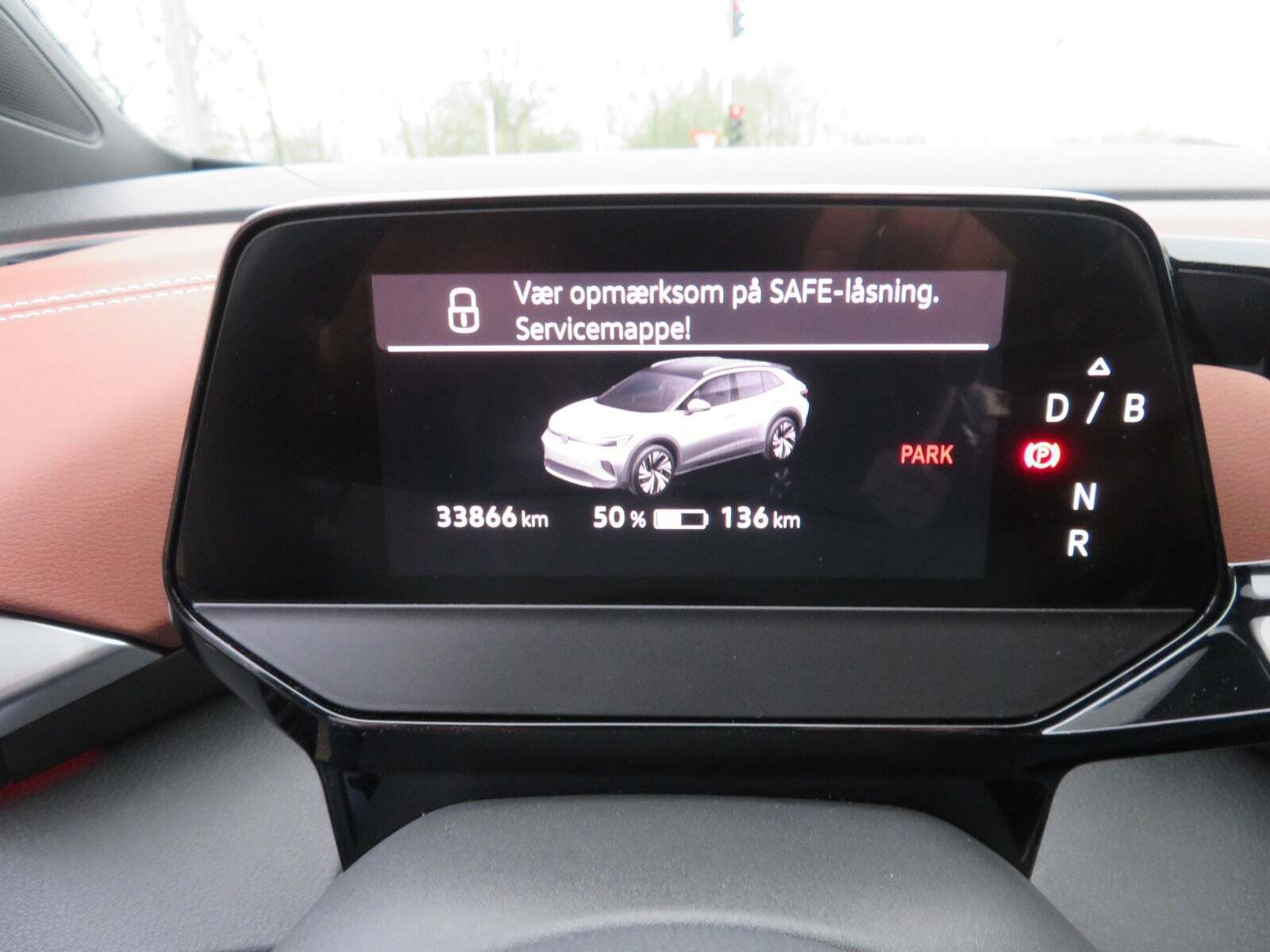 Blå VW ID.4 fra 2021