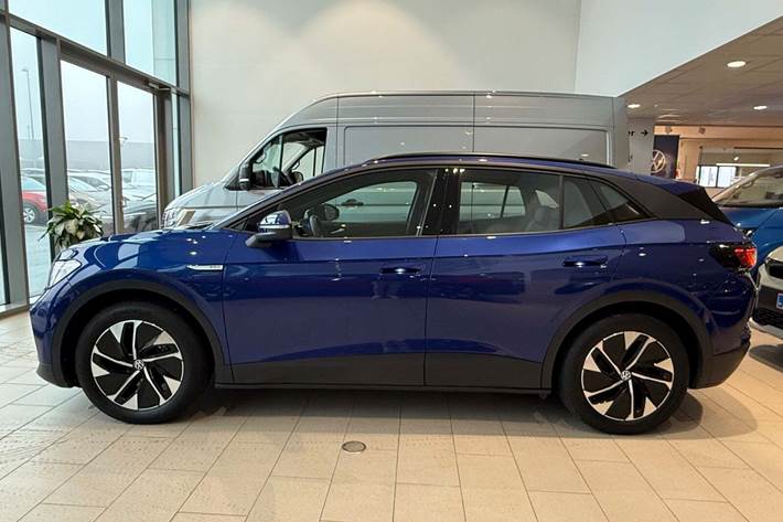 Blå VW ID.4 fra 2022