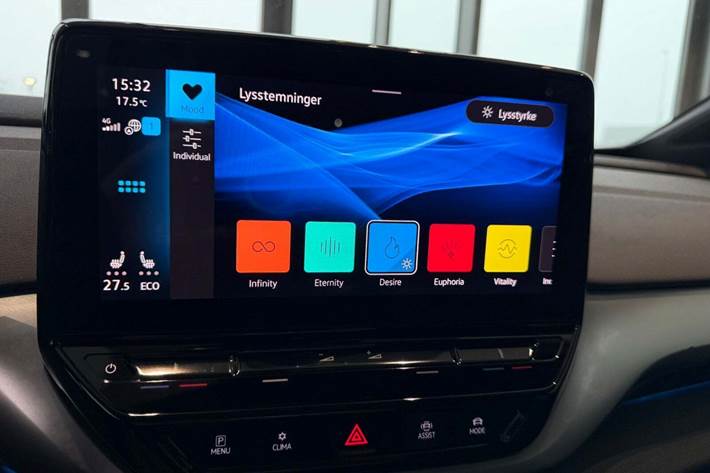 Blå VW ID.4 fra 2022