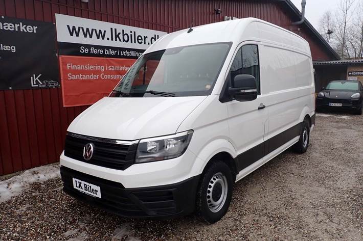 Hvid VW Crafter 30 fra 2018